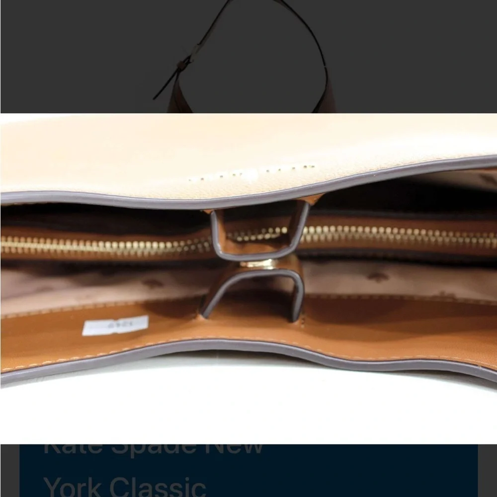 COPY - Kate Spade Brown Astor Hobo Bag with Crescent Silhouette